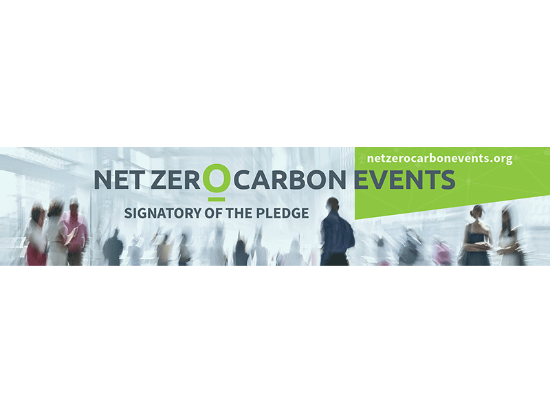 Net Zero Carbon Events Pledge logo