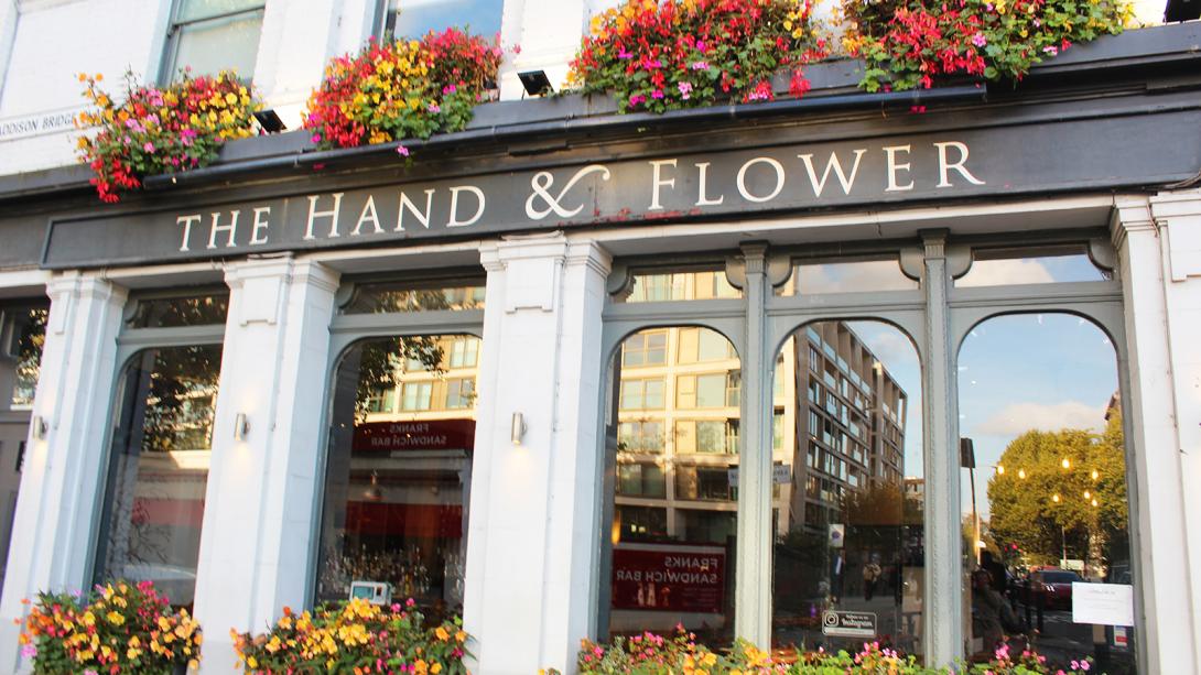 Hand & Flower Pub exterior